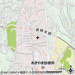 長崎県諫早市城見町44-26周辺の地図