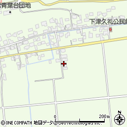 熊本県菊池郡菊陽町津久礼1751周辺の地図