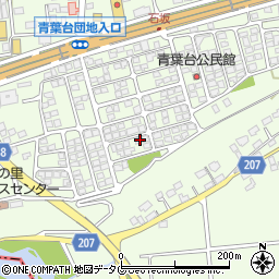 熊本県菊池郡菊陽町津久礼1977-57周辺の地図