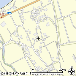 長崎県雲仙市瑞穂町古部甲644周辺の地図