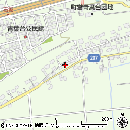 熊本県菊池郡菊陽町津久礼2015-2周辺の地図