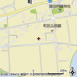 熊本県菊池郡大津町町164周辺の地図