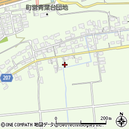 熊本県菊池郡菊陽町津久礼2034周辺の地図