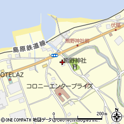 長崎県雲仙市瑞穂町古部甲1544周辺の地図