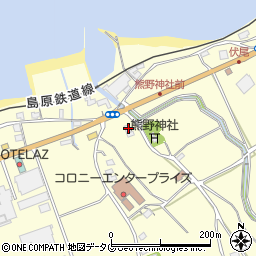 長崎県雲仙市瑞穂町古部甲1544周辺の地図