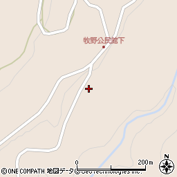 長崎県長崎市新牧野町593周辺の地図