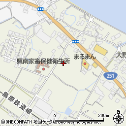 長崎県島原市有明町大三東戊735周辺の地図
