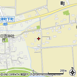 熊本県菊池郡大津町町317周辺の地図