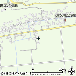 熊本県菊池郡菊陽町津久礼1746周辺の地図