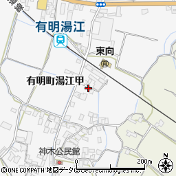 長崎県島原市有明町湯江甲410周辺の地図