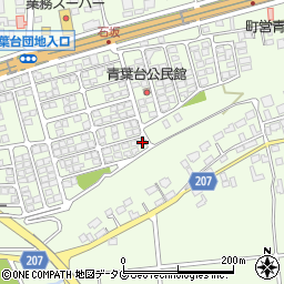 熊本県菊池郡菊陽町津久礼1977-69周辺の地図