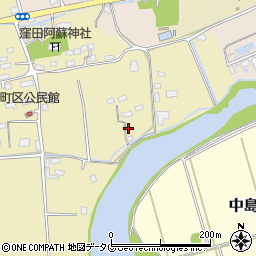 熊本県菊池郡大津町町205周辺の地図