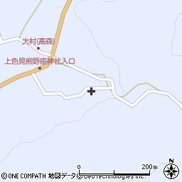 熊本県阿蘇郡高森町上色見2563周辺の地図