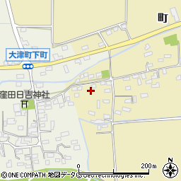 熊本県菊池郡大津町町324周辺の地図