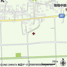 熊本県菊池郡菊陽町津久礼752周辺の地図