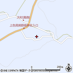 熊本県阿蘇郡高森町上色見2499周辺の地図
