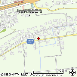 熊本県菊池郡菊陽町津久礼2034-1周辺の地図