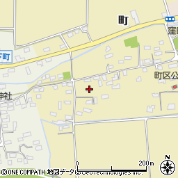 熊本県菊池郡大津町町309周辺の地図
