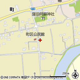 熊本県菊池郡大津町町172周辺の地図