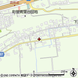 熊本県菊池郡菊陽町津久礼2036-1周辺の地図