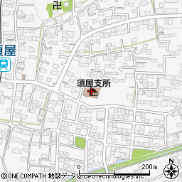 西合志町スポーツセンター周辺の地図