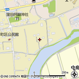 熊本県菊池郡大津町町201周辺の地図