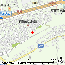 熊本県菊池郡菊陽町津久礼1974周辺の地図