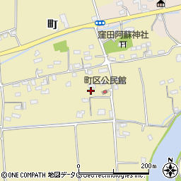 熊本県菊池郡大津町町279周辺の地図