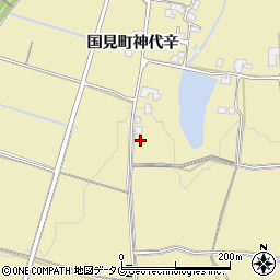 長崎県雲仙市国見町神代辛208周辺の地図