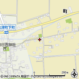 熊本県菊池郡大津町町321周辺の地図
