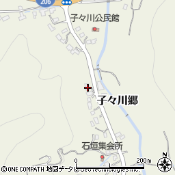 長崎県西彼杵郡時津町子々川郷1418周辺の地図