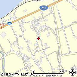 長崎県雲仙市瑞穂町古部甲633周辺の地図