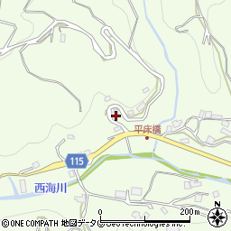 長崎県長崎市西海町823周辺の地図