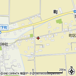 熊本県菊池郡大津町町305周辺の地図