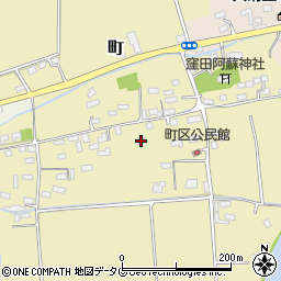 熊本県菊池郡大津町町286周辺の地図