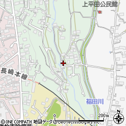 長崎県諫早市日の出町2038周辺の地図