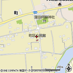 熊本県菊池郡大津町町273周辺の地図