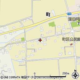 熊本県菊池郡大津町町303-1周辺の地図