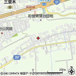 熊本県菊池郡菊陽町津久礼1951-1周辺の地図