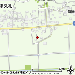 熊本県菊池郡菊陽町津久礼777-12周辺の地図
