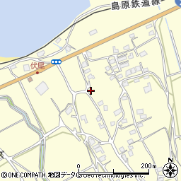 長崎県雲仙市瑞穂町古部甲602周辺の地図