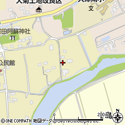 熊本県菊池郡大津町町215周辺の地図