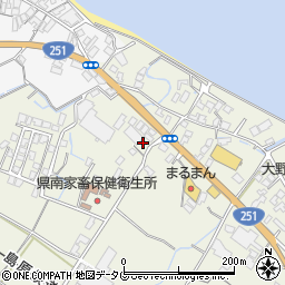 ＪＡ島原雲仙有明周辺の地図