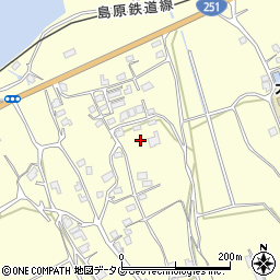 長崎県雲仙市瑞穂町古部甲586周辺の地図