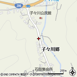 長崎県西彼杵郡時津町子々川郷1415周辺の地図