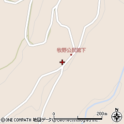 長崎県長崎市新牧野町551周辺の地図