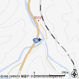 大分県佐伯市直川大字仁田原3033周辺の地図