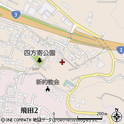 熊本県熊本市北区四方寄町282周辺の地図