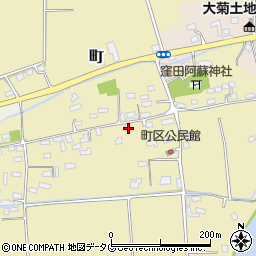 熊本県菊池郡大津町町284周辺の地図