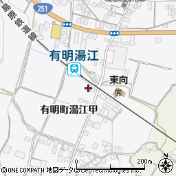 長崎県島原市有明町湯江甲474-4周辺の地図